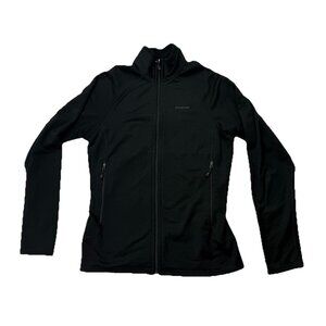 Patagonia Womens M Black Purina Common Threads Long Sleeve Jacket